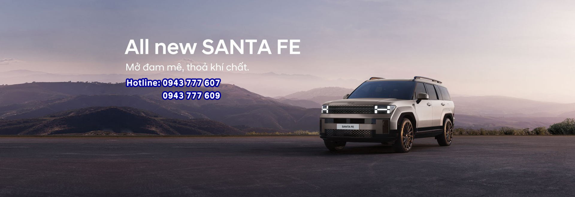 hyundai santafe banner